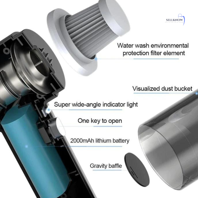 Le VORTIX™ - Aspirateur 3 en 1