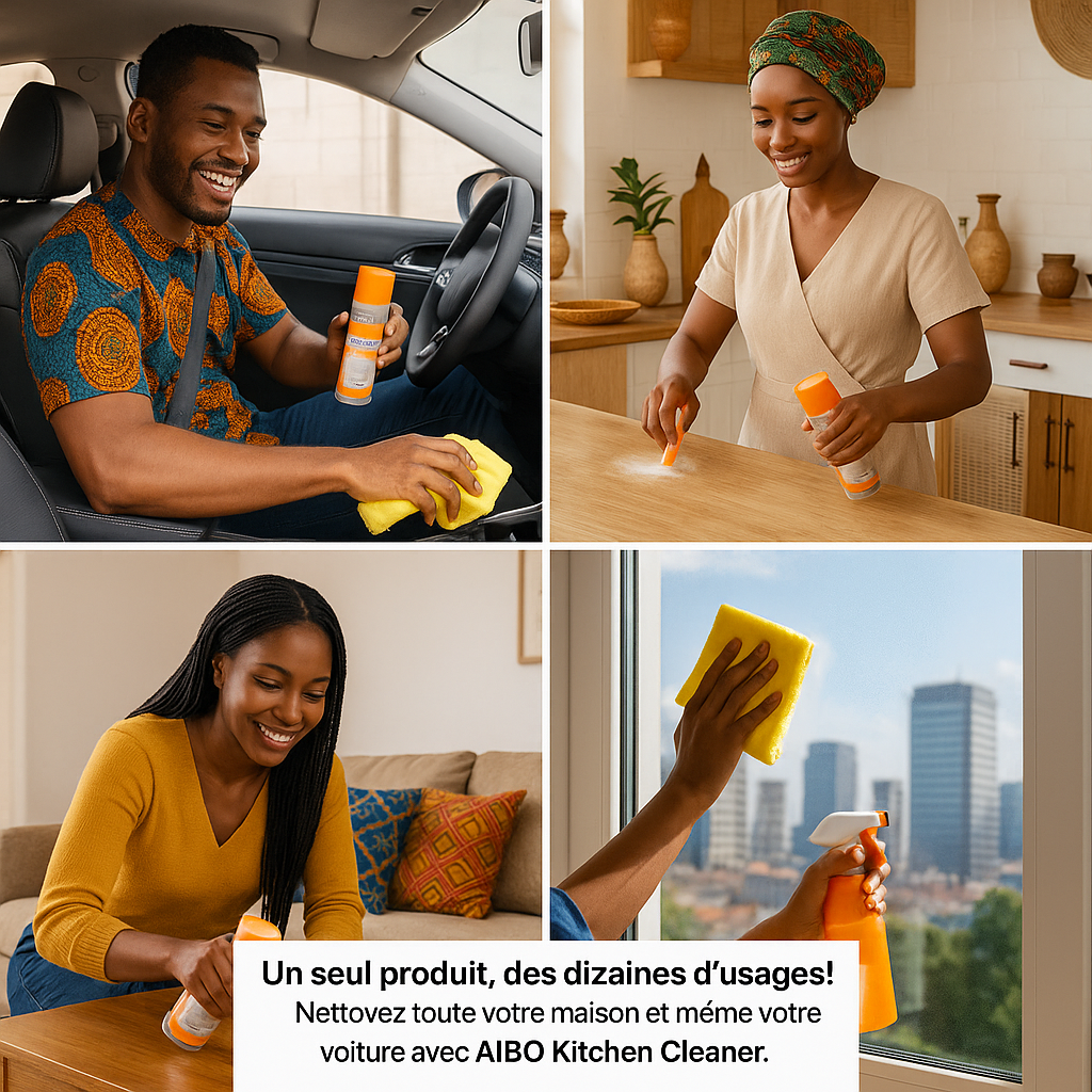 MagicShine™ - Spray Anti tache & graisse pour cuisine, voiture et meuble