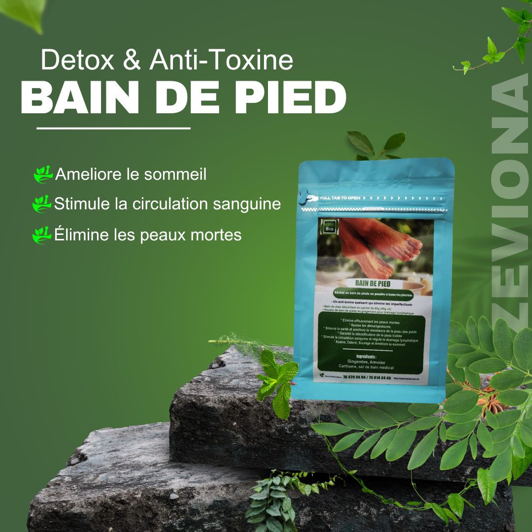 Bain de pied détoxifiant HERBAL BIO